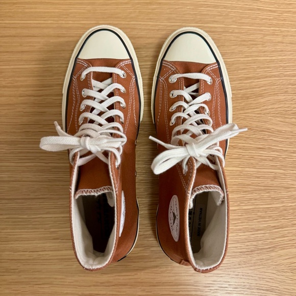 Converse Chuck Taylor 70 High Top Sneakers - Tan - Picture 6 of 9